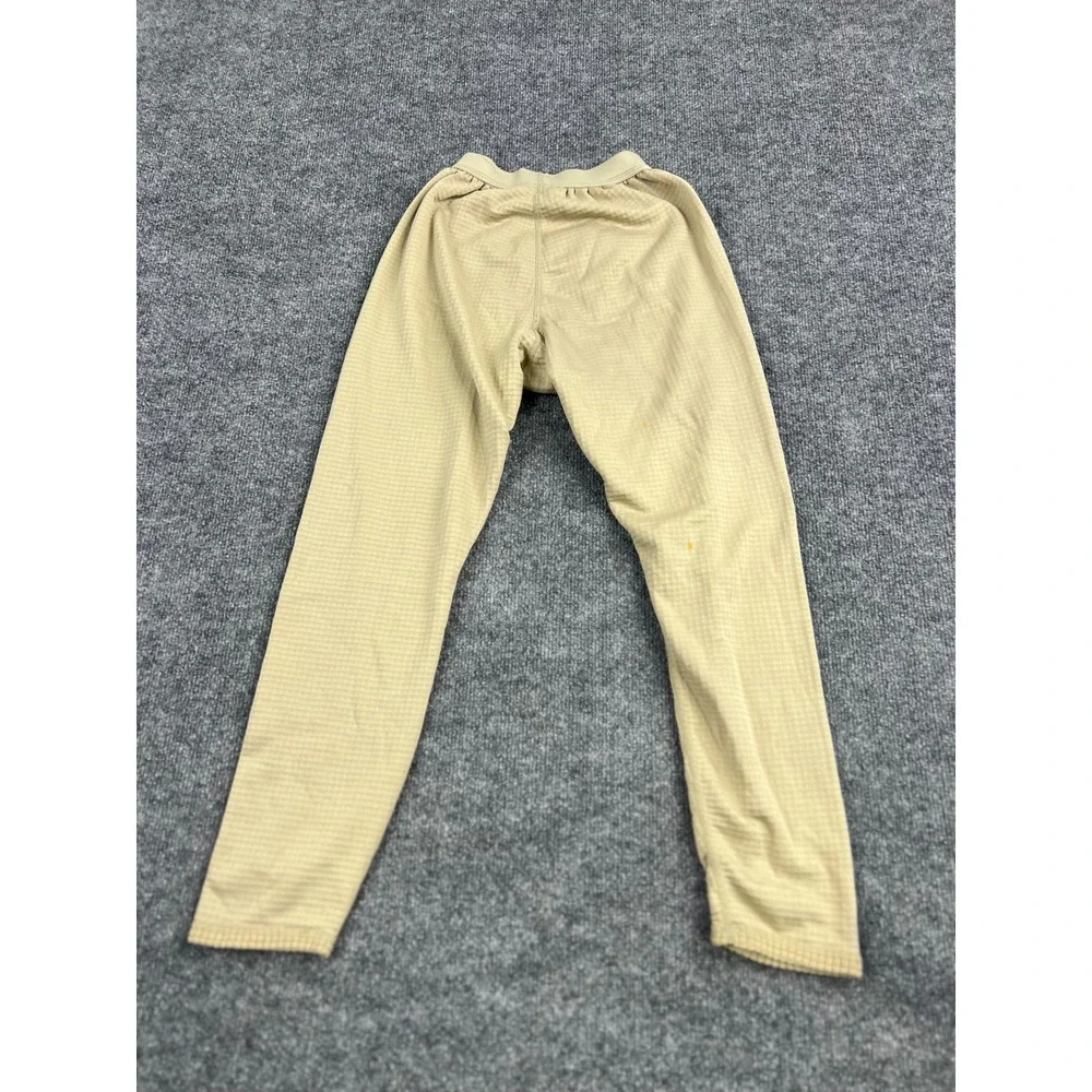 US Army ECWCS Gen III Level 2 Grid Fleece Thermal Drawers Tan XS Short Peckham
